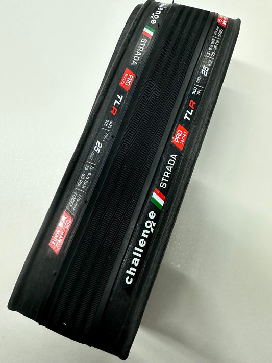 Challenge Strada Handmade TLR PRO Black Tire