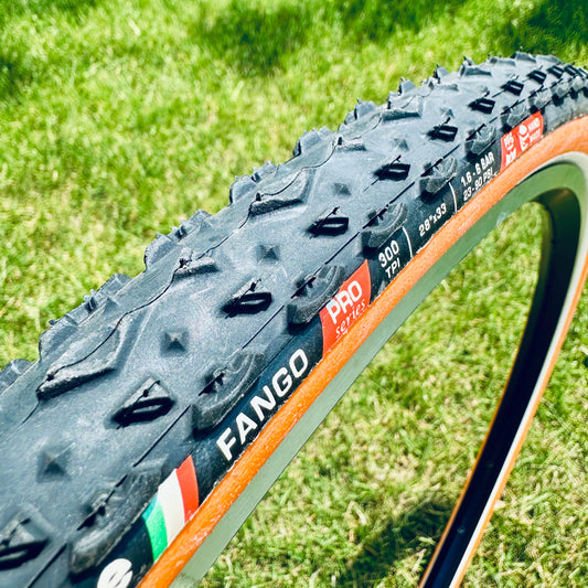 Challenge Fango Orange Team Edition Handmade Tubular Tire 700 x 33